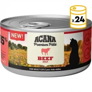 Acana Pack De Latas Ternera Para Gatos Adultos