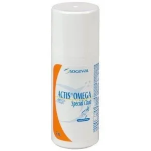 Actis Omega Spécial Chat « Acide gras essentiel » (50 ml) – Sogeval J’ai plus de croquettes