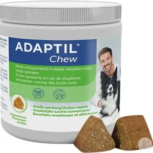 Adaptil Chew pour chien (30 bouchées) – Adaptil J’ai plus de croquettes
