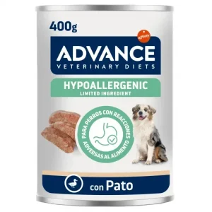 Advance Aliment Humide Veterinary Diets au Canard Ingrédients Limités pour Chiens – France