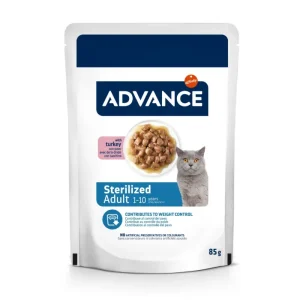 Advance Chat Pochons Stérilisé Dinde