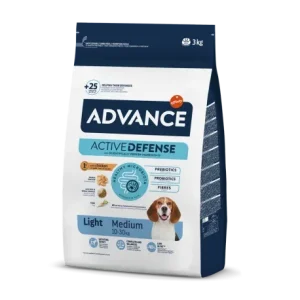 Advance Medium Adult Light nourriture pour chiens de taille moyenne avec du poulet
