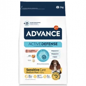 Advance Medium-Maxi Adult Sensitive au Saumon & Riz – France