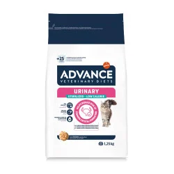 Advance Veterinary Diets Chat Urinary Sterilized Low Calorie Poulet