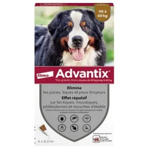 Advantix® très grand chien, de 40 kg à 60 kg