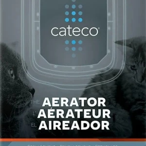 Aérateur de remplacement pour bac à litière, Cateco, 2 unités