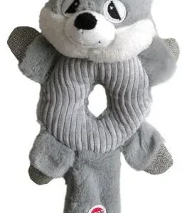 Agrobiothers Dog Toy Raccoon Donut Crinkler Spot – France