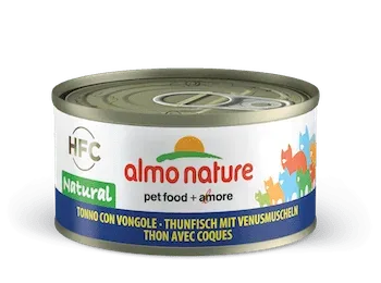 Almo « Thon avec coques » – 70g