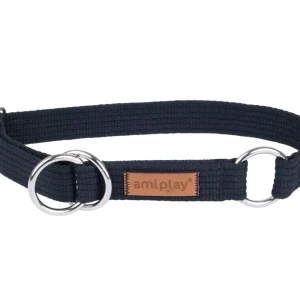 Ami Collier Cotton Half-check