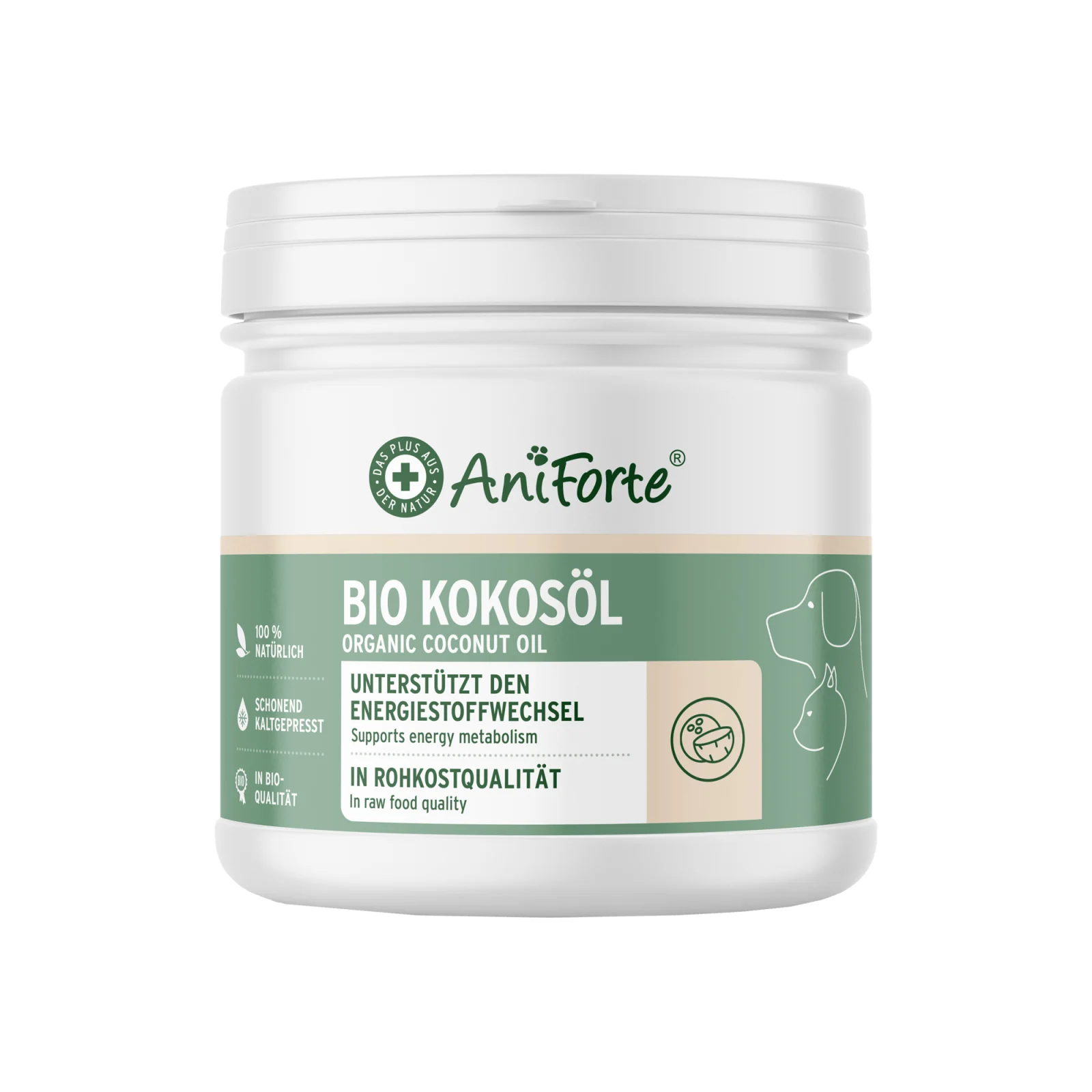 AniForte Huile de Noix de Coco Biologique