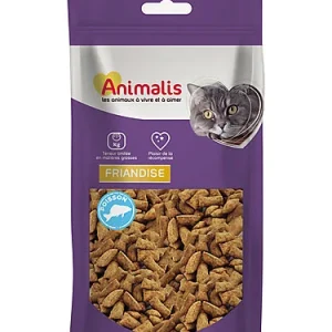 Animalis - Animalis Friandises Crunchy au Poisson pour Chat - 50g