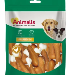 Animalis - Friandises Mini Cuisses Poulet pour Chien - 100g