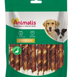 Animalis - Friandises Roulés au Canard pour Chien - 100g