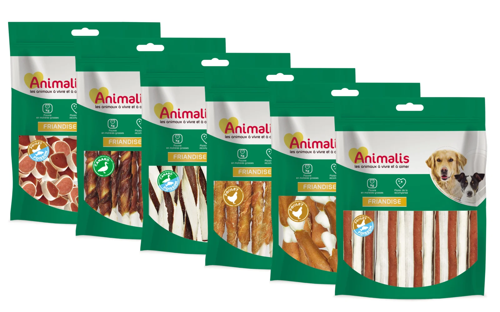 Animalis - Friandises Roulés au Poulet pour Chien - 100g - Image 2