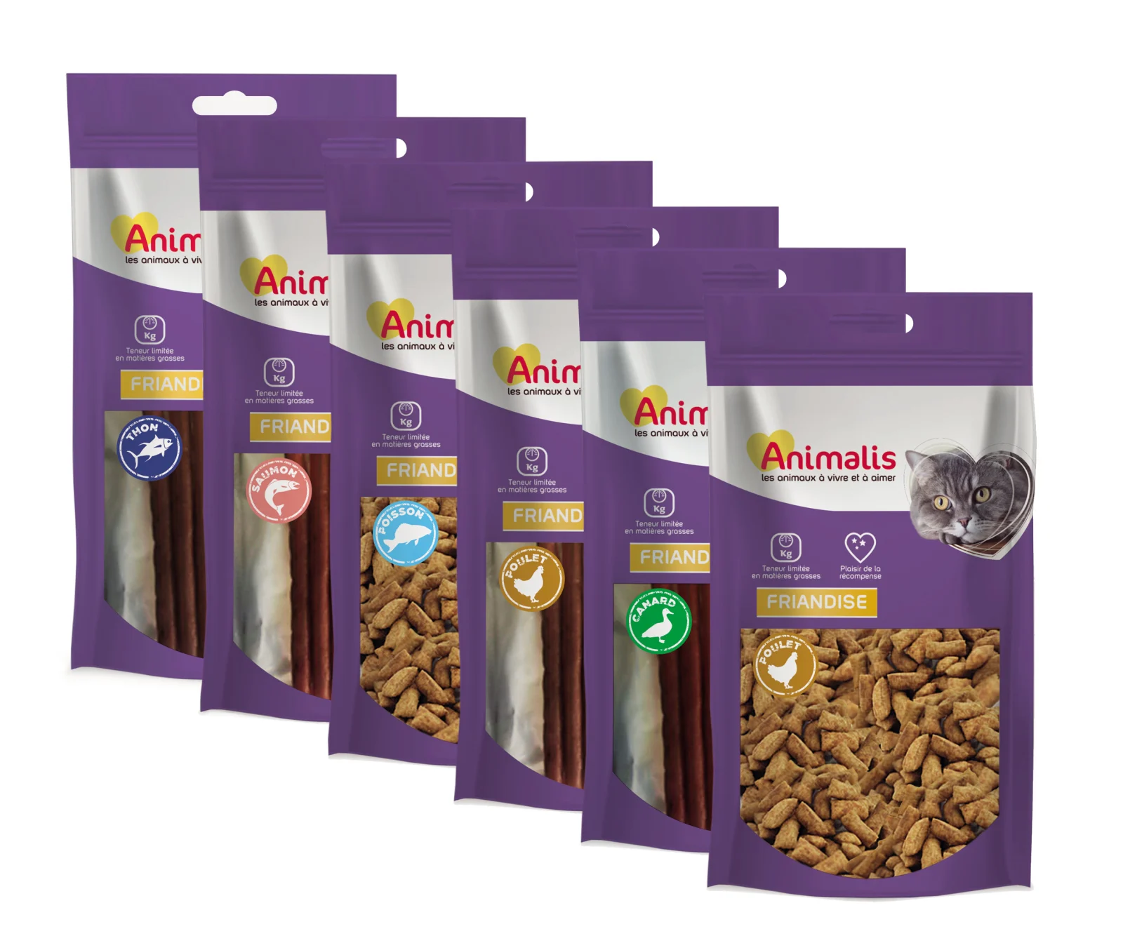 Animalis - Friandises Stick au Canard pour Chat - 25g - Image 2