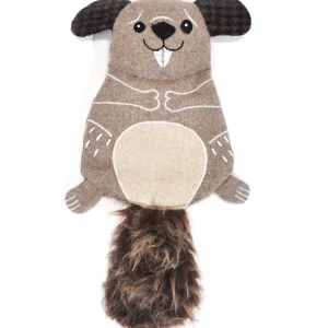 Animalis - Jouet Raton en Laine Recyclée pour Chiens - 33cm