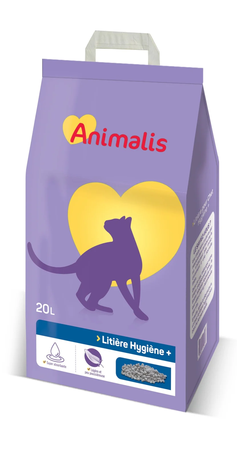 Animalis - Litière Hygiène Plus Minérale