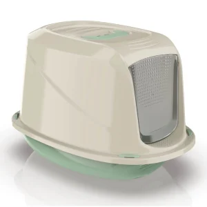 Animalis - Maison de Toilette Galaxy Vert pour Chat - 57cm