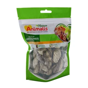 Animalis Nature - Friandises à Mâcher Peau Tressée au Poisson pour Chiens - 90g