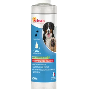 Animalis Nature - Shampoing Bloc Parasites au Diméthicone pour Chien - 250ml