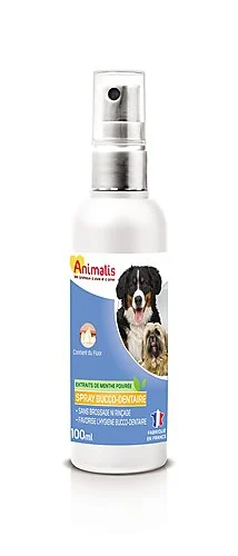 Animalis Nature - Spray Bucco dentaire pour Chien - 100ml