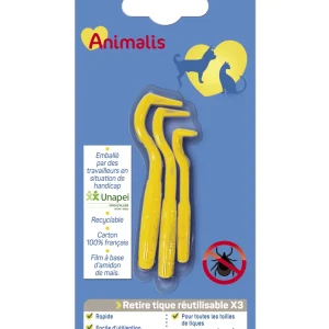 Animalis - Retires Tiques - 3 tailles