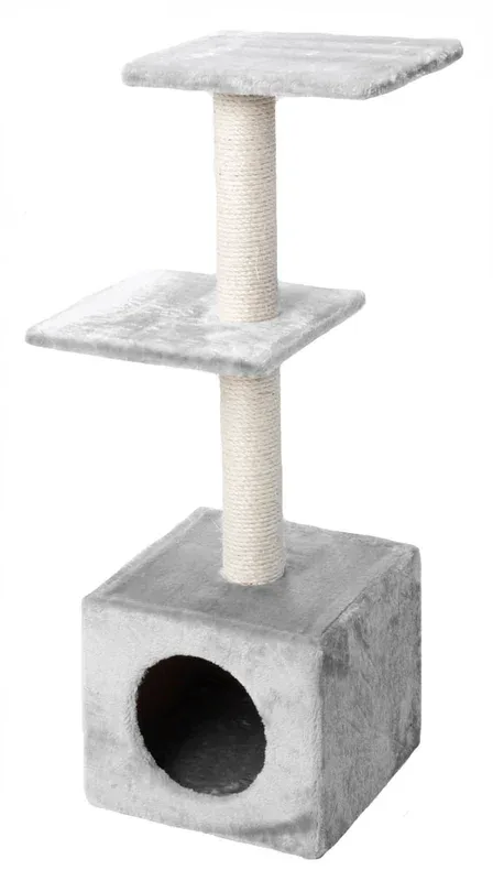 Arbre à chat « Palazzo » gris H 90cm