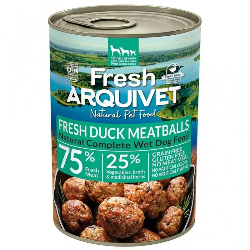Arquivet boulettes de viande de canard frais.