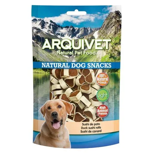 Arquivet Snack Naturel pour Chiens de Sushi de Canard – France