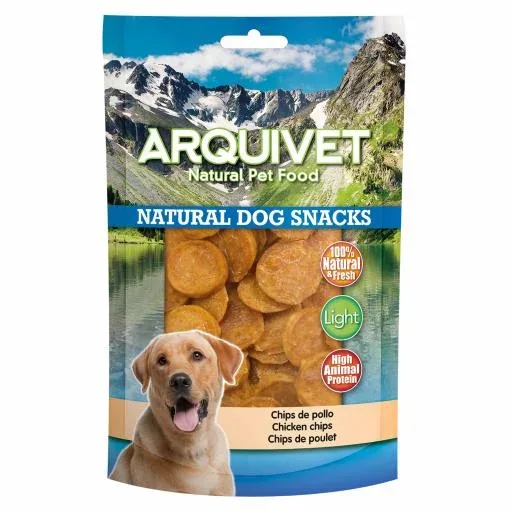 Arquivet Snacks naturels aux chips de poulet pour chiens – France