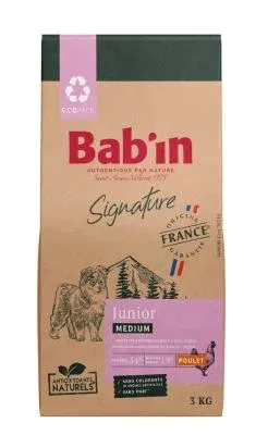 BAB’IN SIGNATURE MEDIUM JUNIOR 3 KG Animal