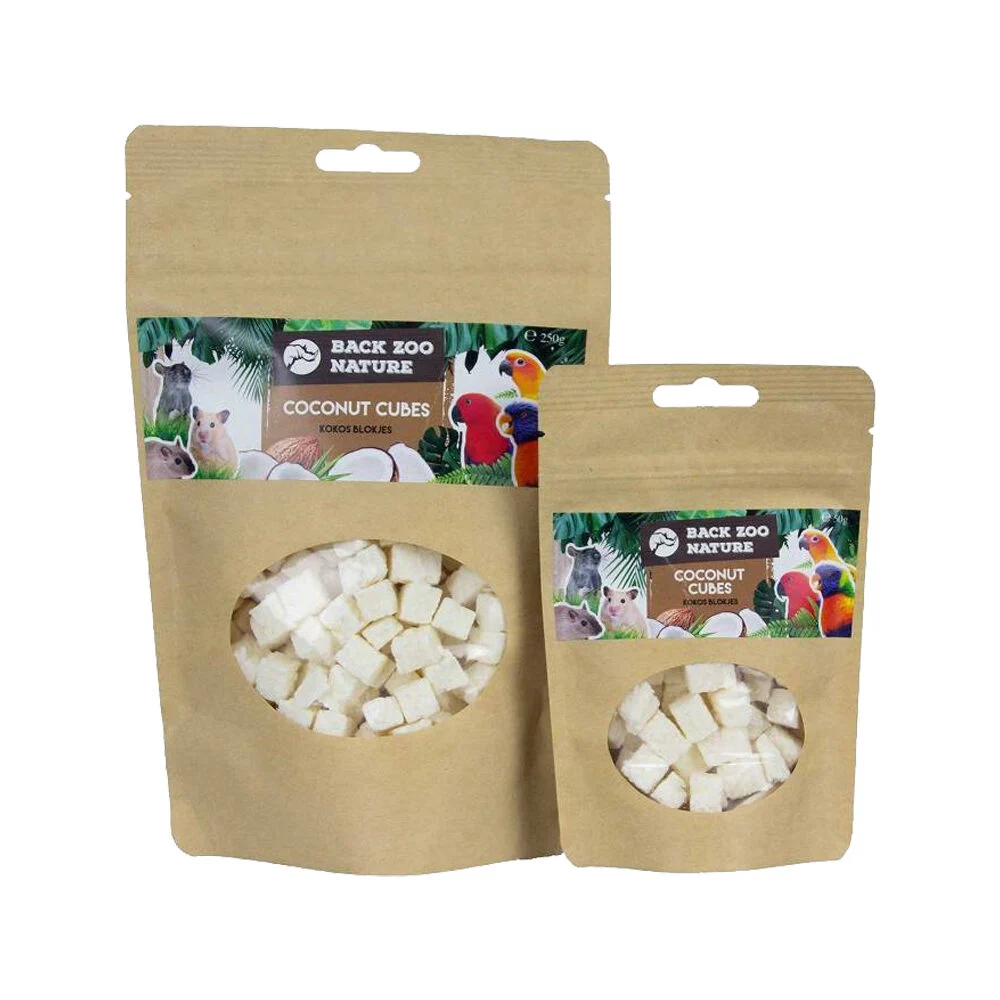 Back Zoo Nature Cubes de Noix de Coco I Collation I Commander