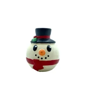Balle de Noel Bonhomme de neige 7 cm