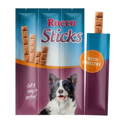 Bâtonnets Rocco Sticks, poulet ou bœuf
