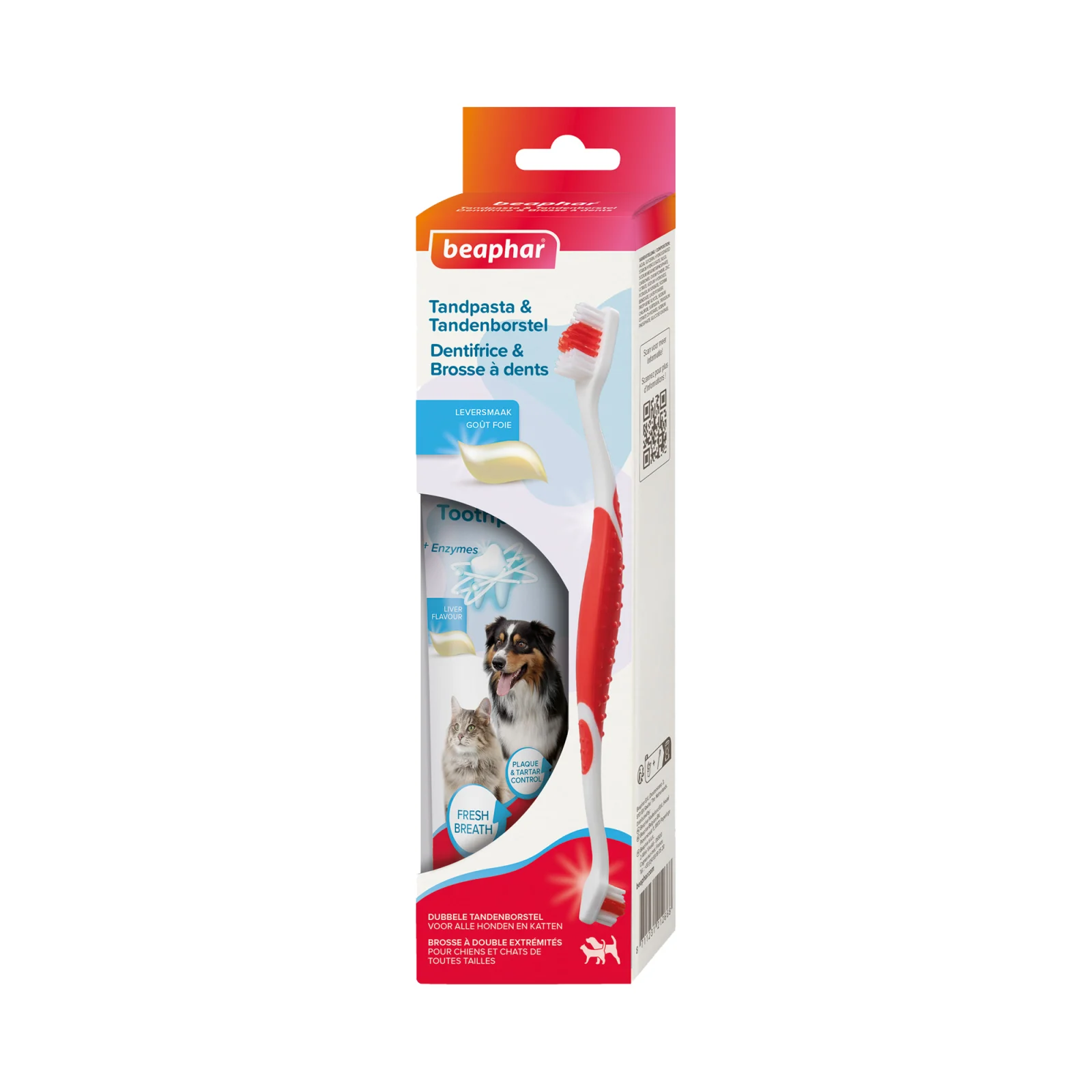 Beaphar Combi-pack Dentifrice + Brosse à Dents