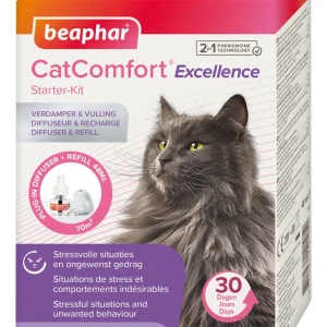 Beaphar - Diffuseur + Recharge aux Phéromones CatComfort pour Chat - 48ml