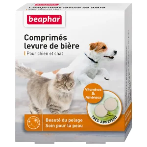 Beaphar - Levure de Bière Friandises pour Chien et Chat - 100 Comprimés