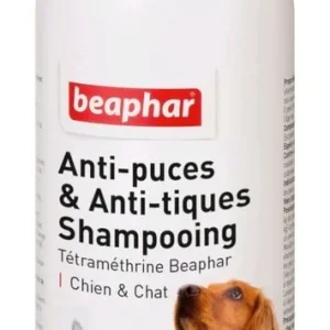 Beaphar - Shampoing Antiparasitaire pour Chien et Chat