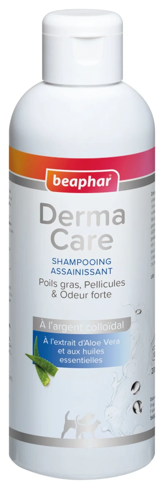 Beaphar - Shampoing Assainissant DermaCare pour Chien et Chat - 200ml