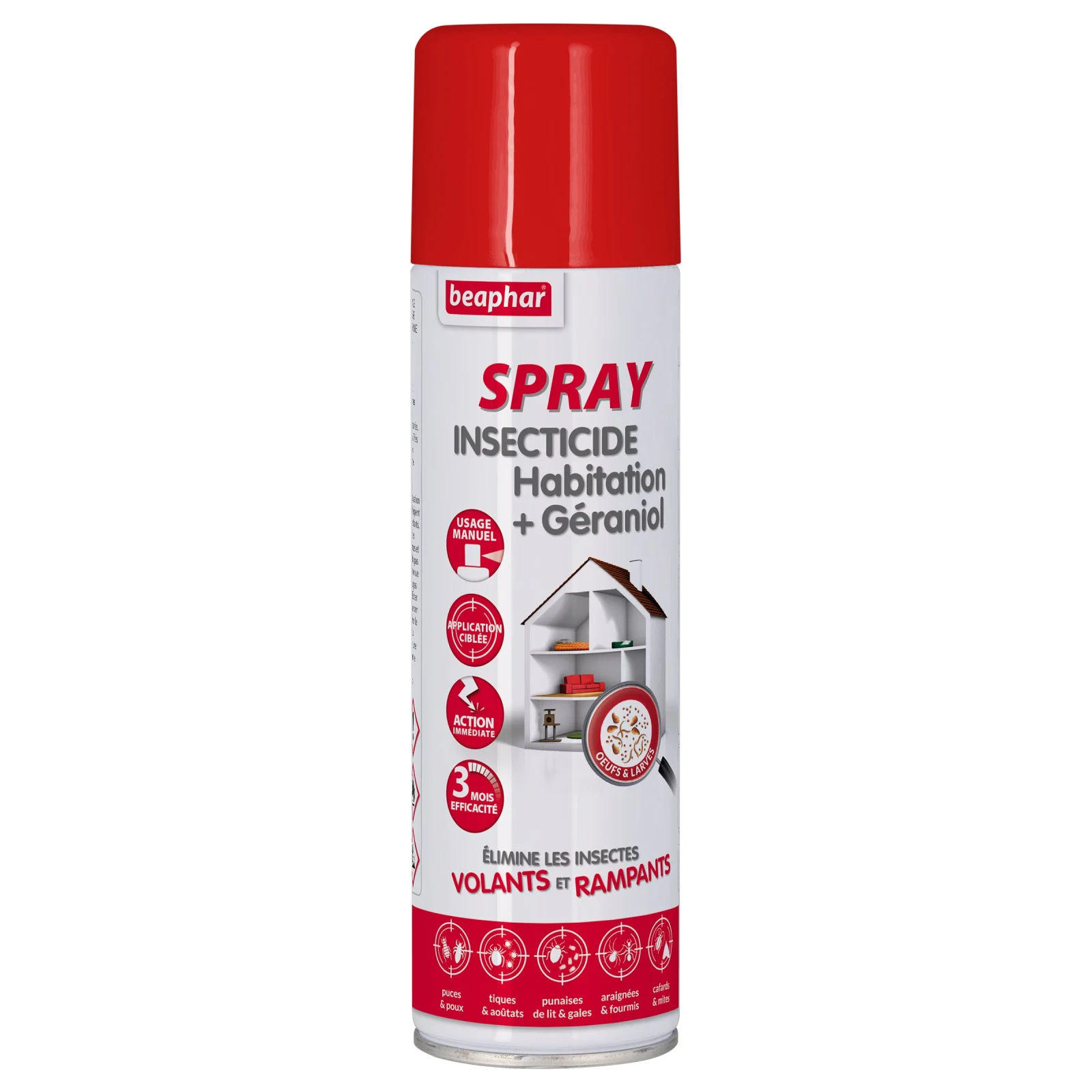 Beaphar - Spray insecticide habitation - 500ml