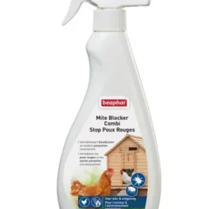 Beaphar Spray Stop poux Rouges pour poules 500ml Animal
