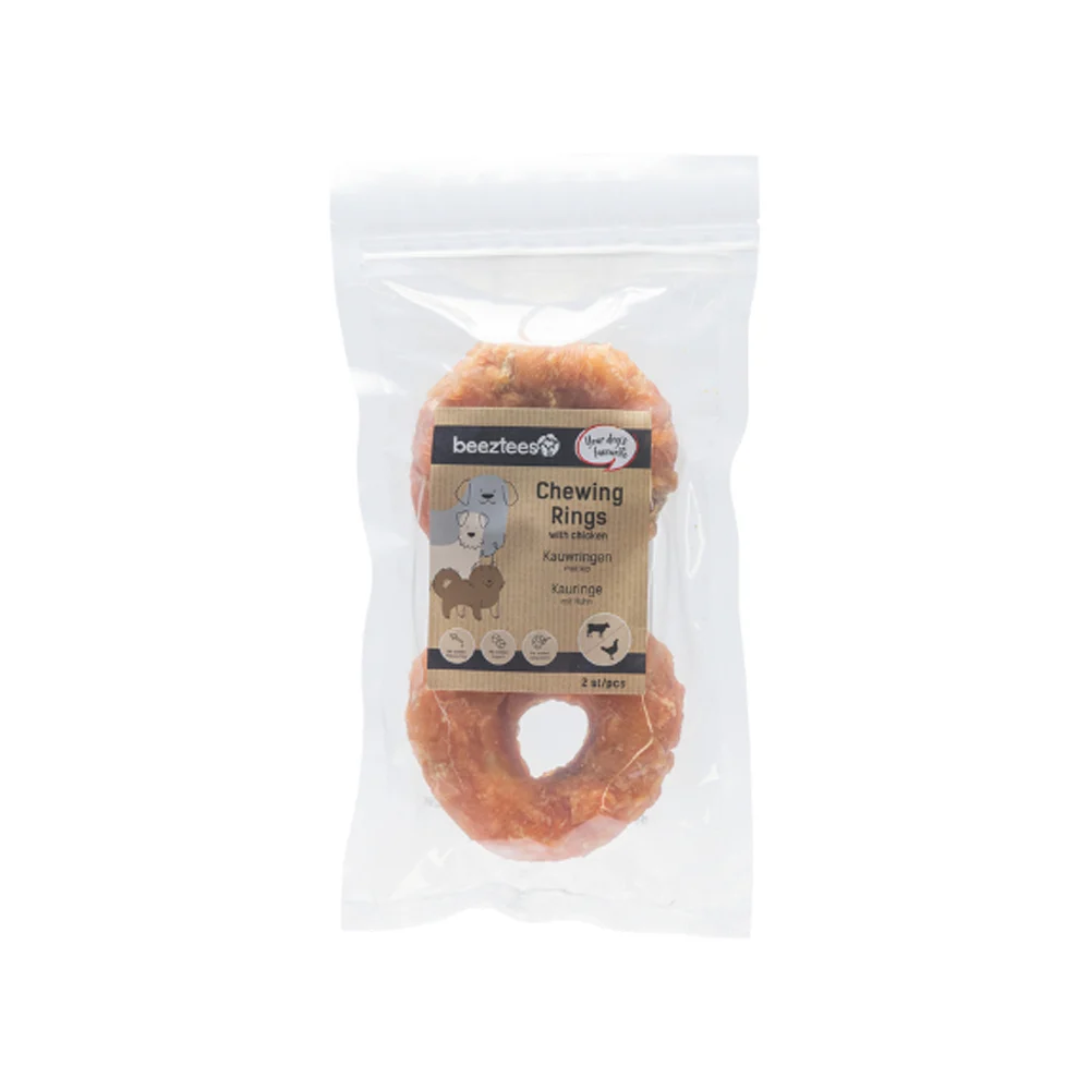 Beeztees Anneau à mâcher culinaire au poulet
