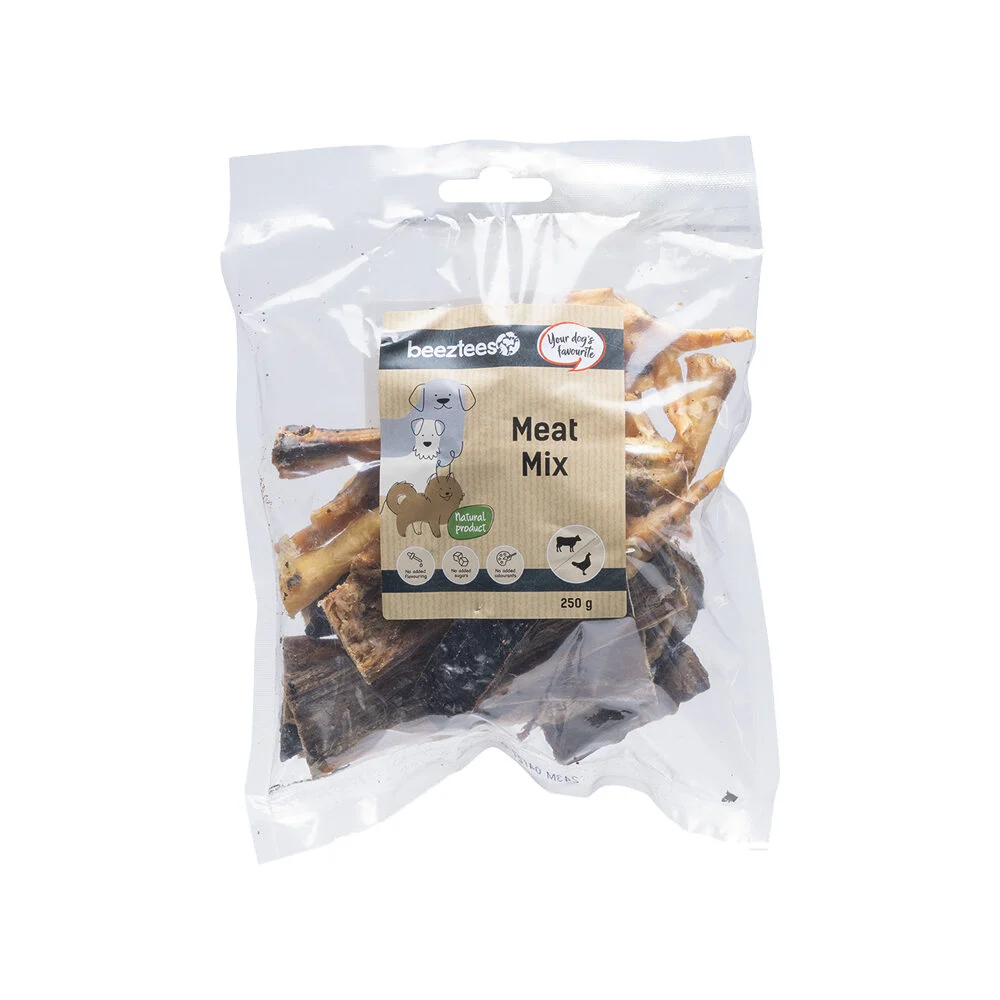 Beeztees Mix de Viandes Séchées pour Chien