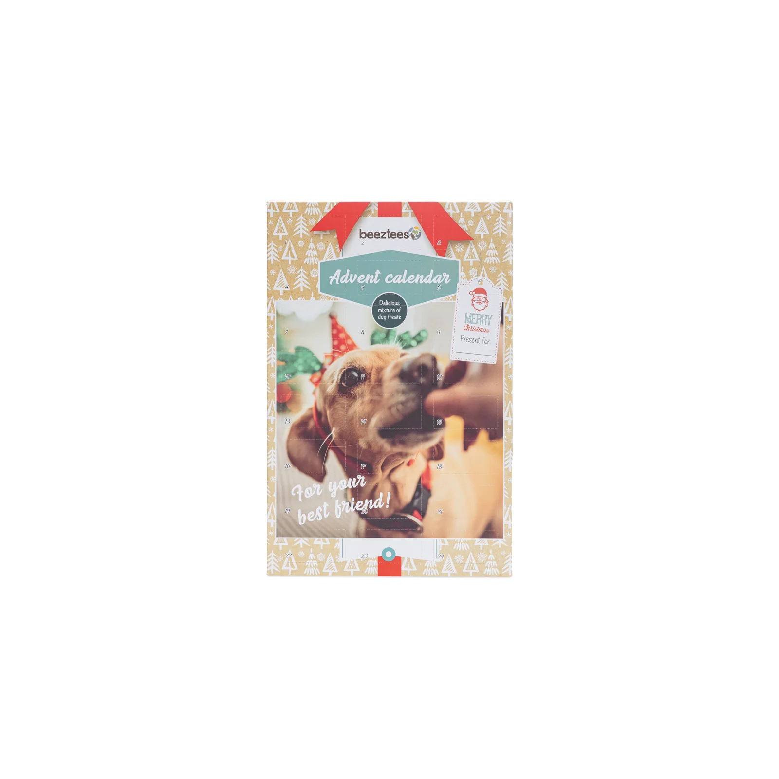 Beeztees Noël Calendrier de l'Avent Chien Woof