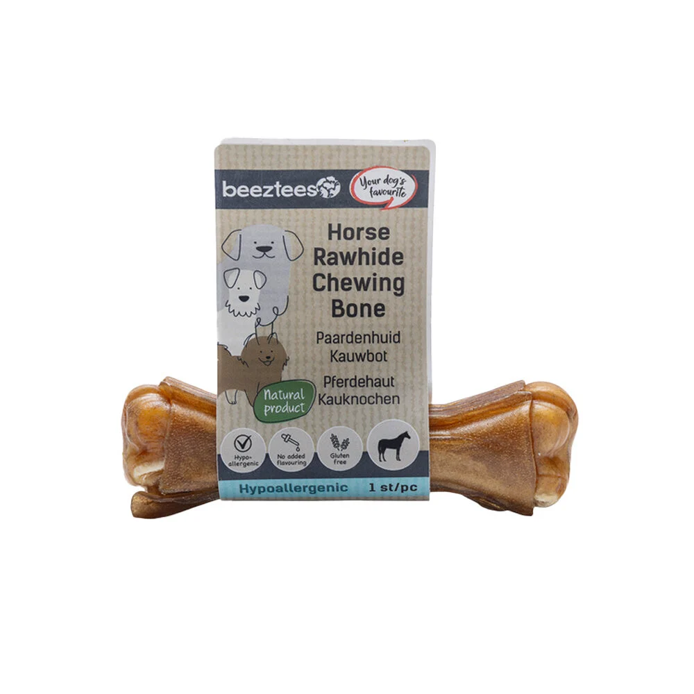 Beeztees Os à mâcher en peau de cheval