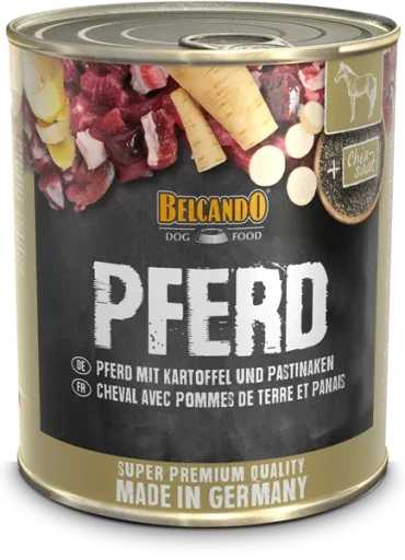 Belcando Cheval avec pommes de terre et panais – France