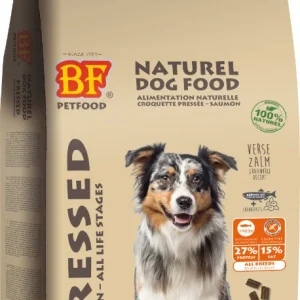 BF Petfood au saumon croquettes pressées sans céréales pour chien