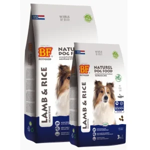 BF Petfood Croquettes Agneau et Riz Sans Blé Chien