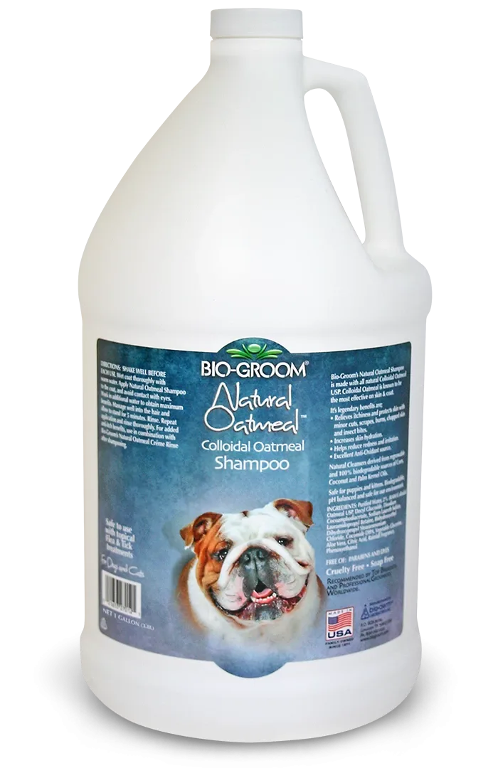 Bio-groom avoine naturel, shampoing pour chien 4L