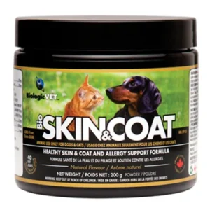 Bio Skin & coat soutien santé pour chien et chat, BiologicVet